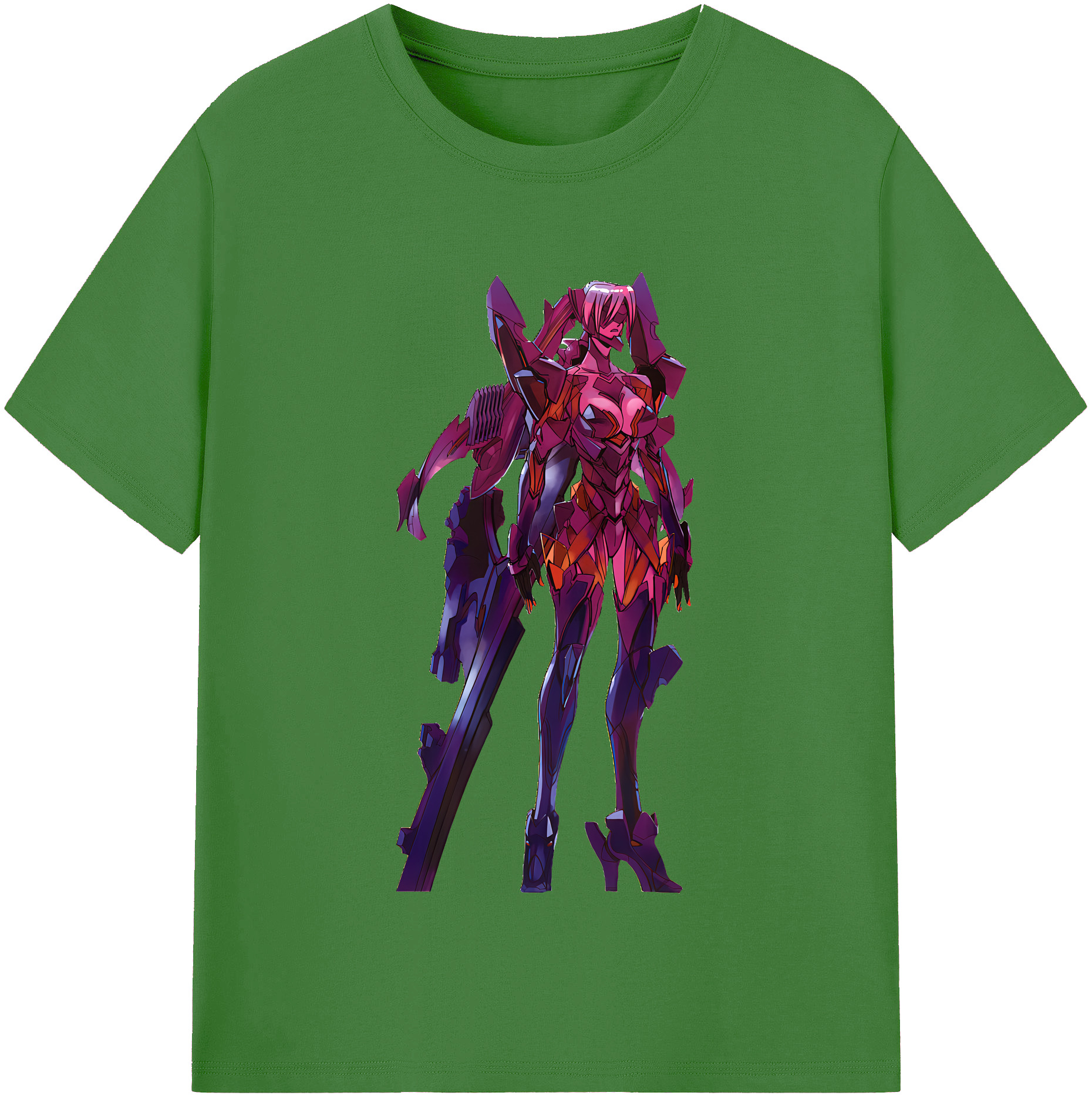 （画像用） EVA 新世紀エヴァンゲリオン レディースカジュアルプリントTシャツ（綿100％）